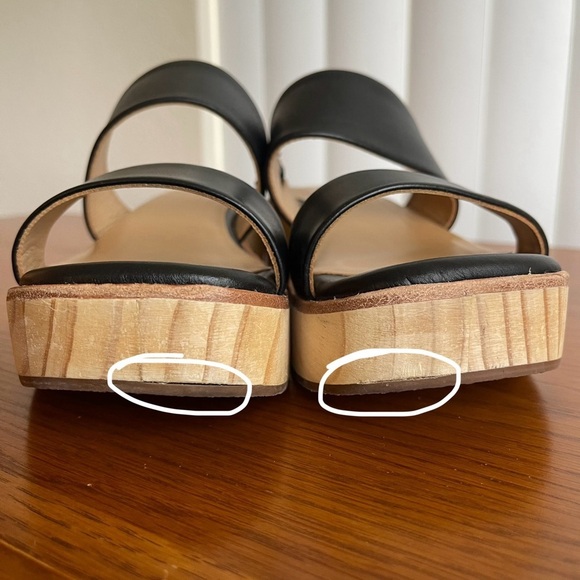 Nisolo Ellie All-Day Leather Clog Black Size 7.5 - Picture 16 of 16